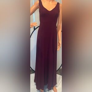 Show Me Your MuMu Burgundy Maxi Dress